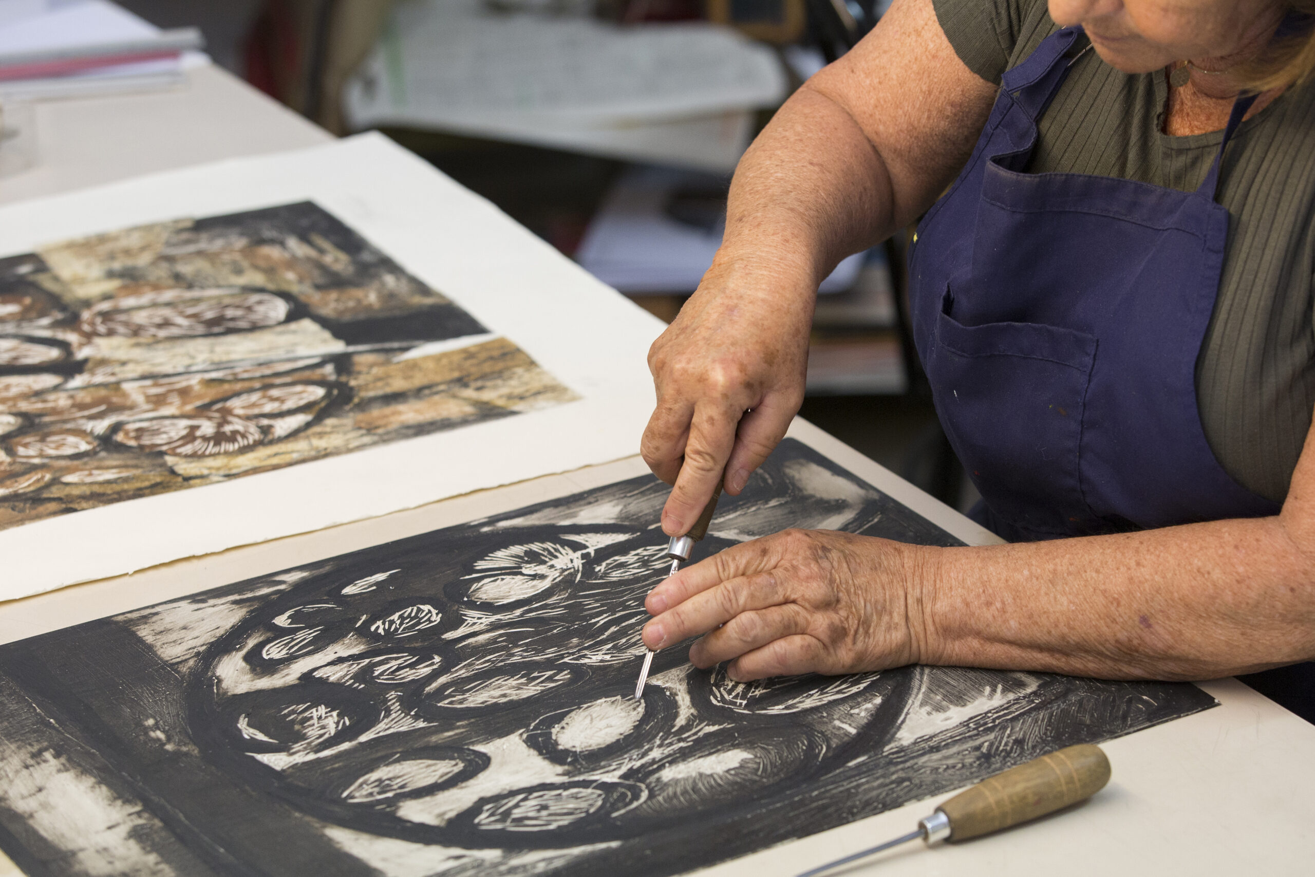 L’ofici de gravadora a Vallromanes